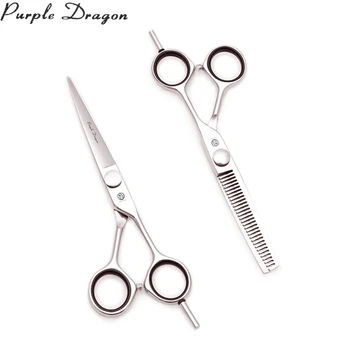 

Professional Hair Scissors 5.5" 16cm 440C Purple Dragon Hair Cutting Scissors Thinning Shears Haircut Scissors Barber Shop Z1021