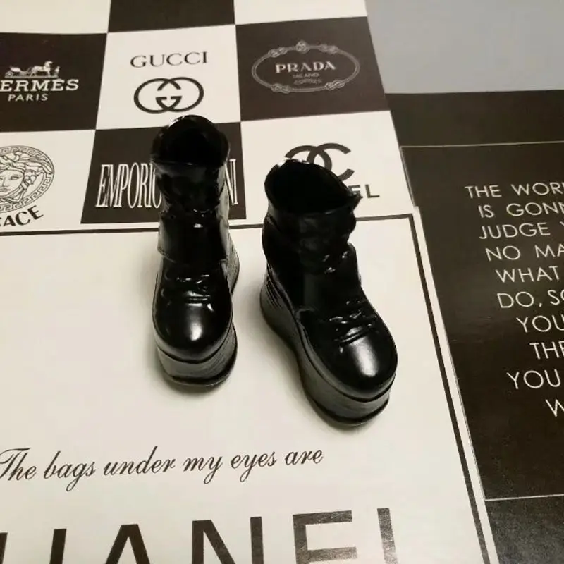 Крутые модные ботинки для кукол; короткие туфли на платформе для OB24, Licca, Barbies, Azone, Blyth аксессуары для кукол