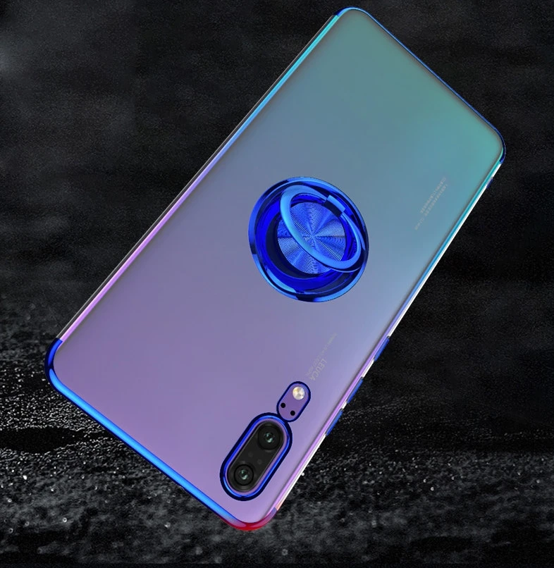 Чехол для huawei P30 P20 Lite Pro, чехол с кольцом и подставкой, магнитный автомобильный чехол для huawei mate 30 20 Lite Pro Honor 9X 8X 8A 10