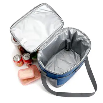 

TPFOCUS Lunch bag Single-shoulder Lunch Bag Heat / Cold Preservation Pocket Picnic Bag cloth Safe Oxford water-proof