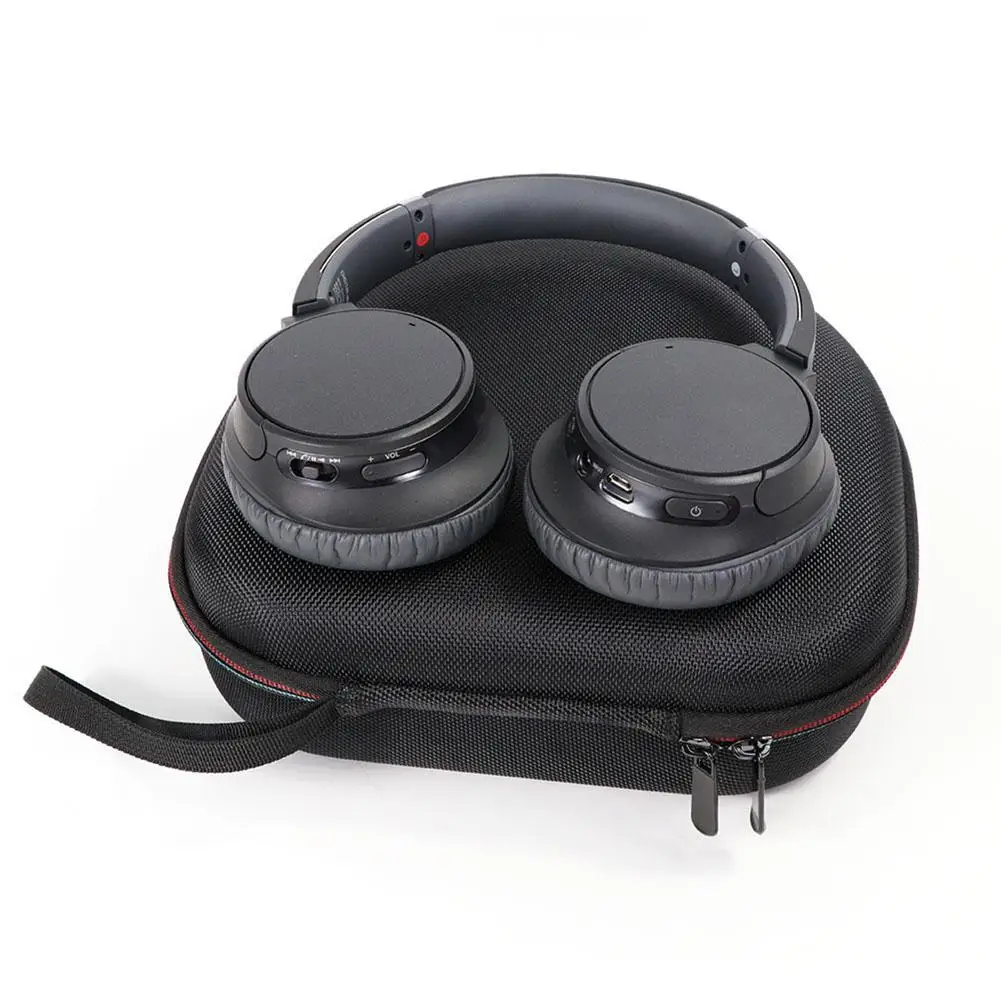 Жесткий чехол EVA для sony WH1000XM3, беспроводные Bluetooth наушники, аксессуары для путешествий, сумка для хранения, противоударный, черный