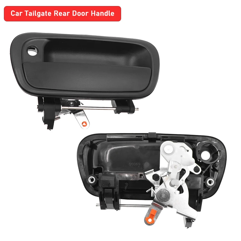 Car Tailgate Rear Door Handle with Keyhole For Toyota Tundra 2000 2001