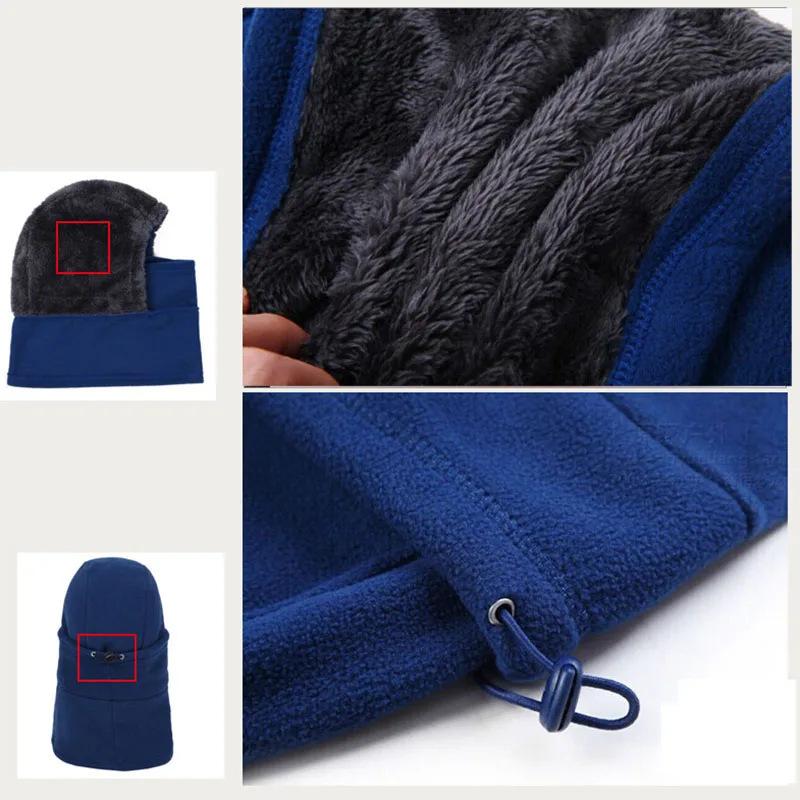 Winter Face Mask Balaclava Fleece Motorcycle Full Neck Headgear Outdoor warm mask