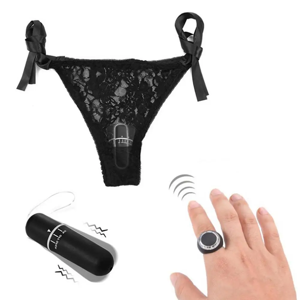 Best  Movconly Super Powerful Massage Lace Panty Vibrator Wearable Vibrator Wireless Remote Control G-Spo