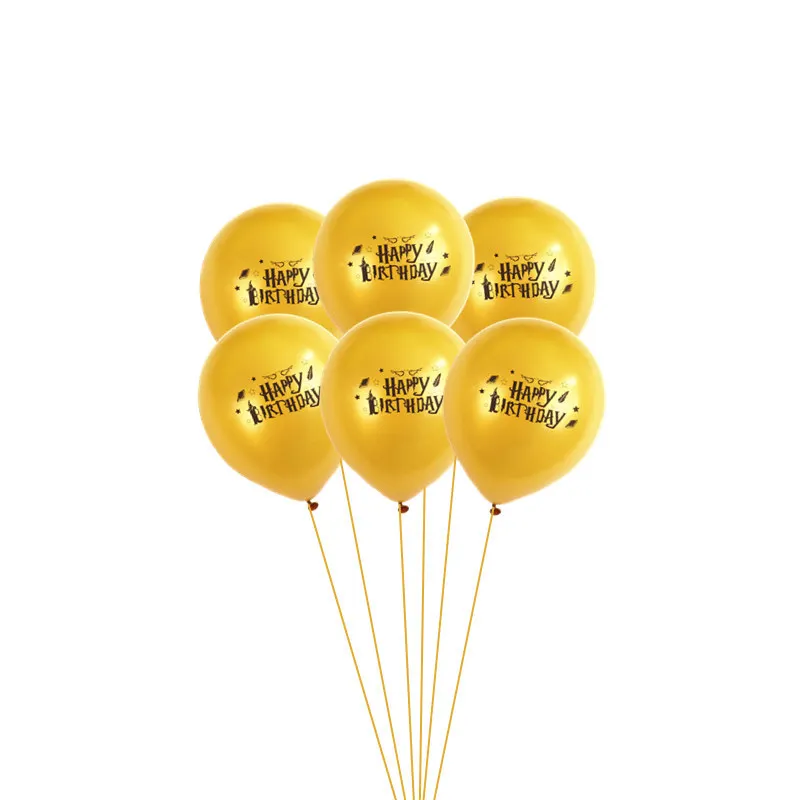 10 шт. Волшебная книга ведьмы воздушные шары очки фатерлатексные тематические