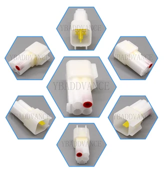 

Male Connector 4 Pin Waterproof With TerminalS For Japanese Cars