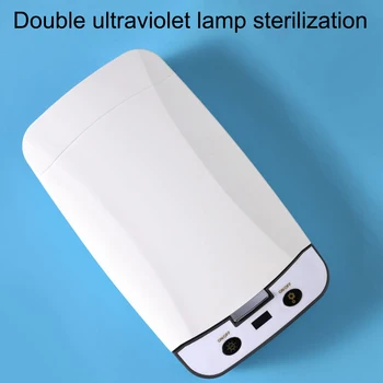 

In Stock UV Light Phone Sterilizer Box Rechargeable Jewelry Phones Cleaner Personal Sanitizer Disinfection Cabinet For House New