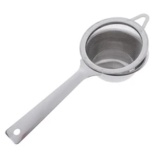 1 Набор сетчатый ситечко для заварки чая с металлической чашкой фильтр с ручкой