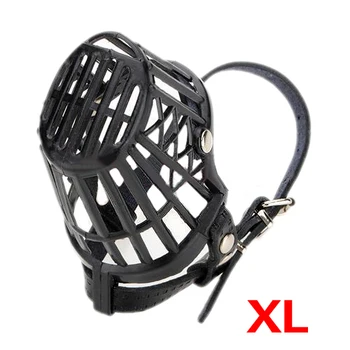 

HOT- Dog Pet Puppy Muzzle Basket Cage xL