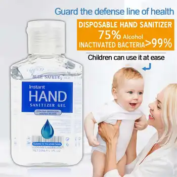 

60ml Disinfection Rine-free Hand Sanitizer 75% Alcohol Spray Portable Disposable Prevention Hand Sanitizer