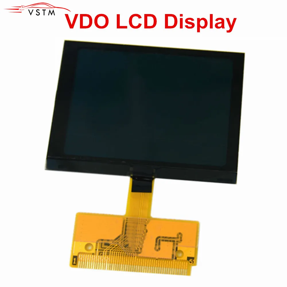 핫 Audi a6 c5 용 자동차 스크린 LCD 디스플레이 A3 S3 S4 S6 VDO 디스플레이, Audi VDO LCD 클러스터 디지털 대시보드 픽셀 수리