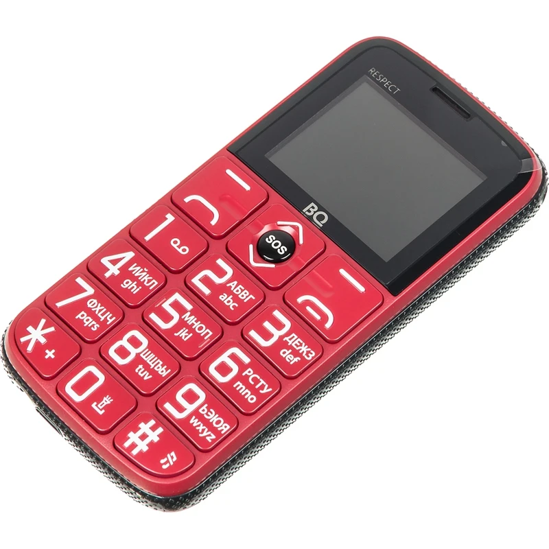 Мобильный телефон BQ Respect 1851 32Mb красный 2Sim 1.77" TN 128x160 0.08Mpix