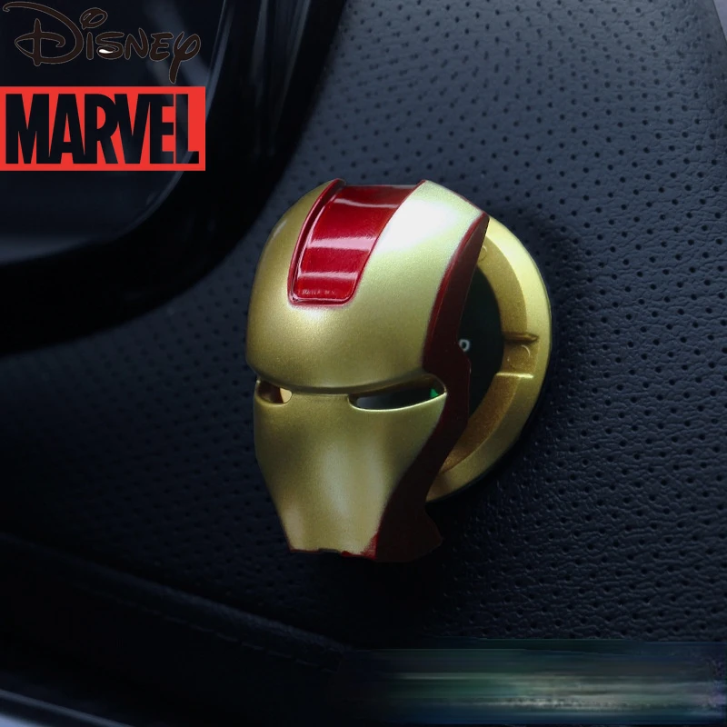 Декоративная кнопка запуска автомобиля Marvel Железный человек декоративный