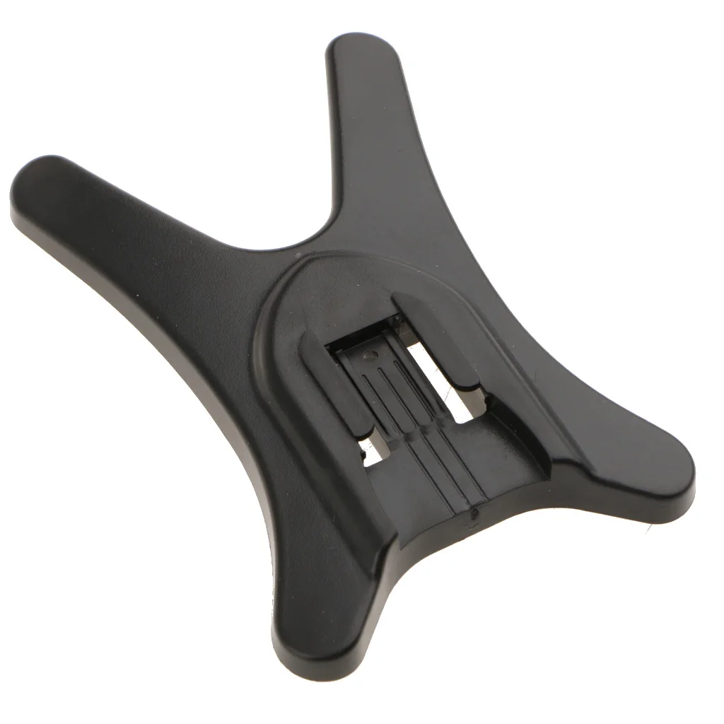Flash Light Stand Holder Base Hot Shoe Bracket with 1/4'' Tripod Mount Adapter for Nikon, Canon, Sony Camera - Black