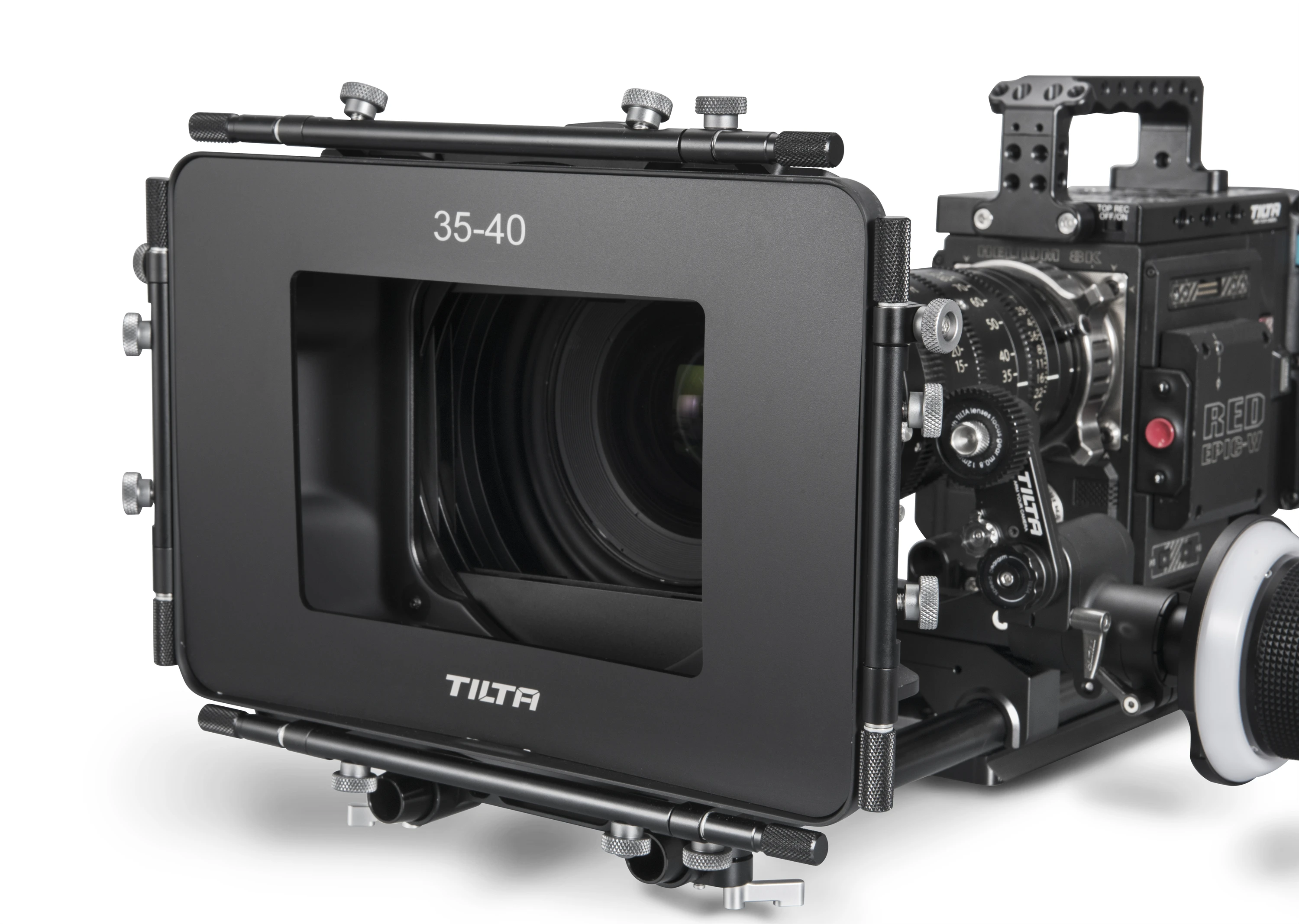 Tilta MB-T04 4 × 5,65 Matte Box из углеродного волокна(поворотный механизм украшение в стиле "Побег") 15/19 мм для пленка Камера ARRI/красный/Поляризационные фильтры и т. д.;