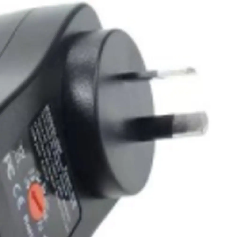 30 Вт блок питания универсальный адаптер AC/DC 3 V/4,5 V/6 V/7,5 V/9 V/12 V 1.5A регулируемый