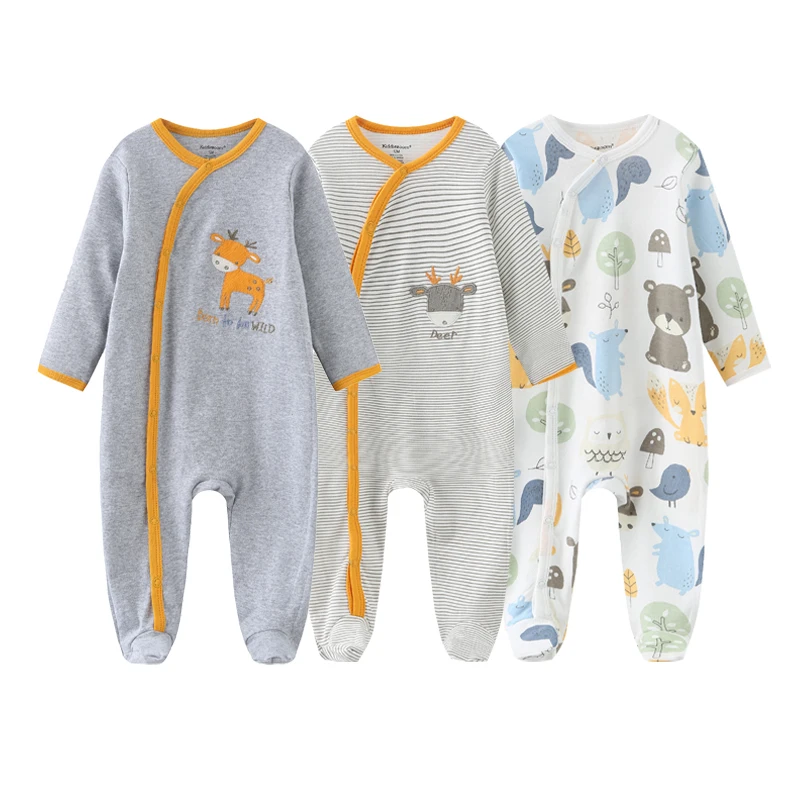 Baby Clothing Set medium Baby Girl Clothes Long Sleeve 1/2/3PCS Spring and Autumn Clothing Sets Cotton Baby Boy Clothes Newborn Overalls Roupa de bebe new baby clothing set	 Baby Clothing Set