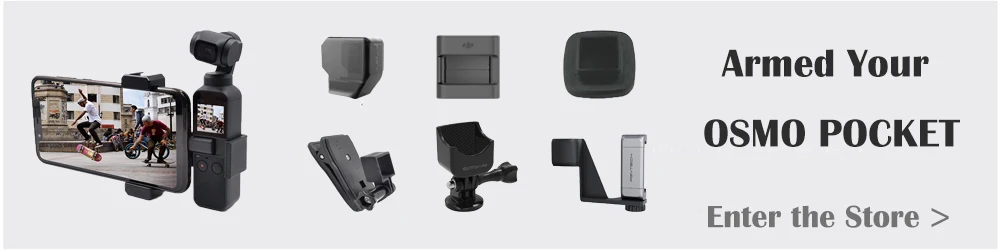 STARTRC рюкзак клипса для DJI OSMO Карманный Портативная подставка расширительный кронштейн для DJI OSMO Карманный карданный стабилизатор аксессуары