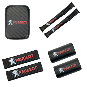 

Car Armrest Pad Covers Auto Seat Armrests Box Pads Storage Protection Cushion for Peugeot 206 207 307 3008 2008 308 408 508 301