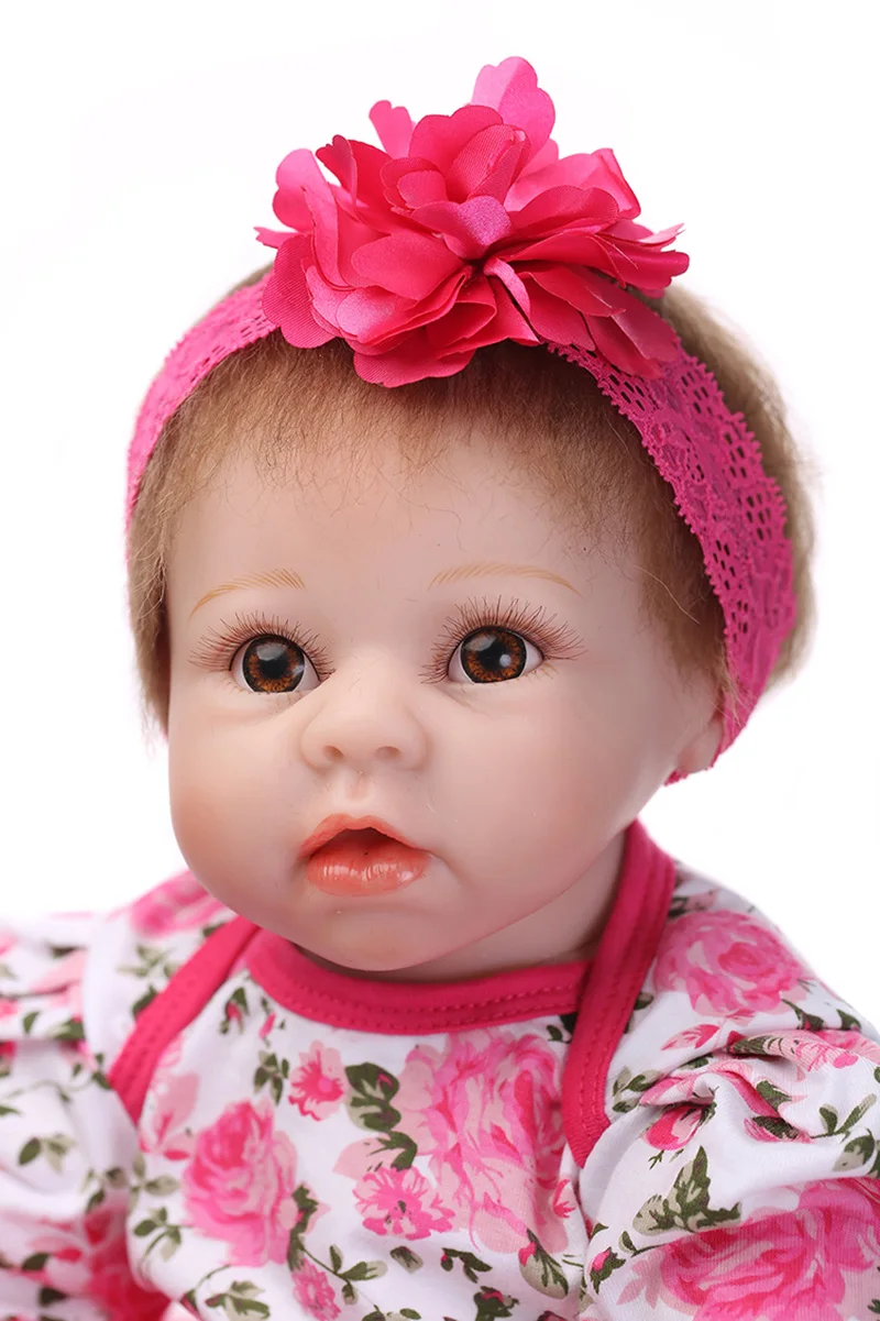 Hot Sale Reborn Baby Doll Toy Cloth Body Stuffed Realistic Baby Doll Toddler Newborn Baby Birthday Christmas Gifts Toys For Kids