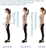 Getinfit-Corrector de postura ajustable para espalda, cinturón de soporte para corrección de postura de clavícula hombros espalda Unisex ► Foto 2/6