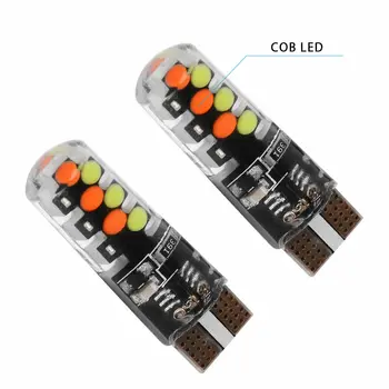 

T10 W5W 501 RGB Car Lights Colour Changing Remote Control DC 12V High quality