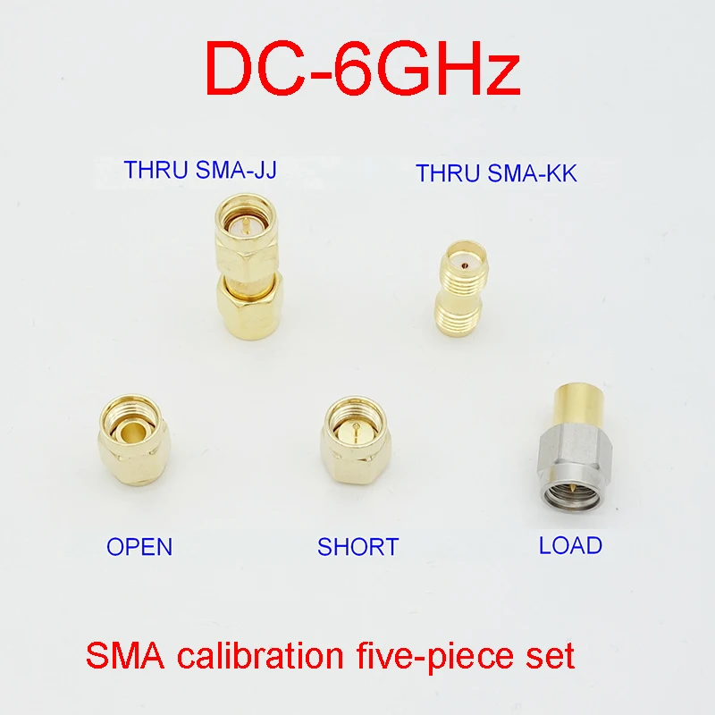 5 Pieces Set NanoVNA RF тестовая плата RF демонстрационный комплект NanoVNA RF тестовая плата векторный тестовый фильтр аттенюатор для NanoVNA-F H009 - Цвет: 5 Pieces Set