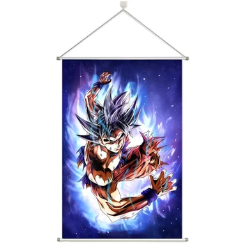 

Anime Son Goku DRAGON BALL Prsonalize Customer Made Alloy Fabric Wall Poster Scroll 60x90cm 24x36inches