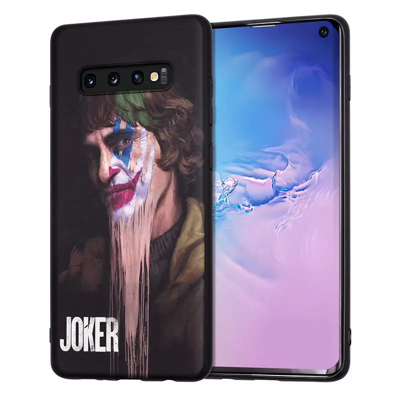 Мягкий ТПУ чехол для samsung Galaxy S8 чехол DC Joker для samsung S9 Чехол черный для samsung S7 Edge S8 S9 S10e S10 Plus чехол