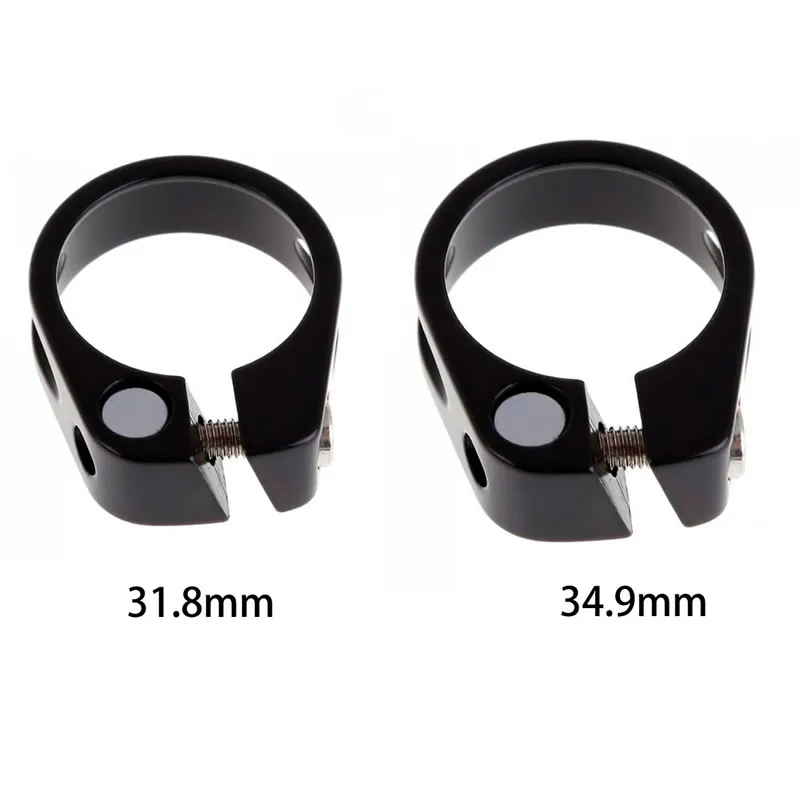 

31.8mm 34.9mm Aluminum Alloy MTB Bike Bicycle Cycling Saddle Seat Post Clamp New X7JD