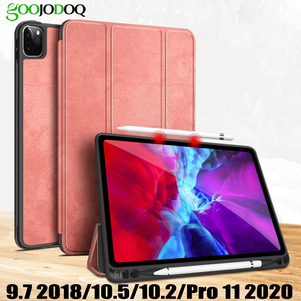 Чехол для iPad 6 го поколения 9 7 2018 Pro 11 чехол с держателем карандашей 10 2 2019 5 Air 3 Coque