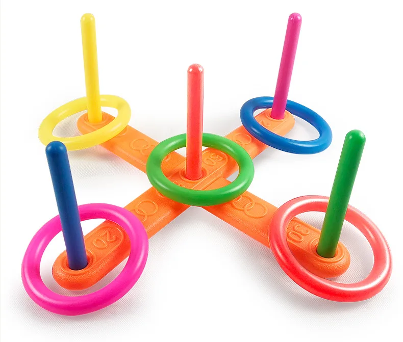 Детские развивающие tou quan игрушки счастливый крест кольца бросок круг Стек-вверх родитель и ребенок кольцо бросок спортивные приборы