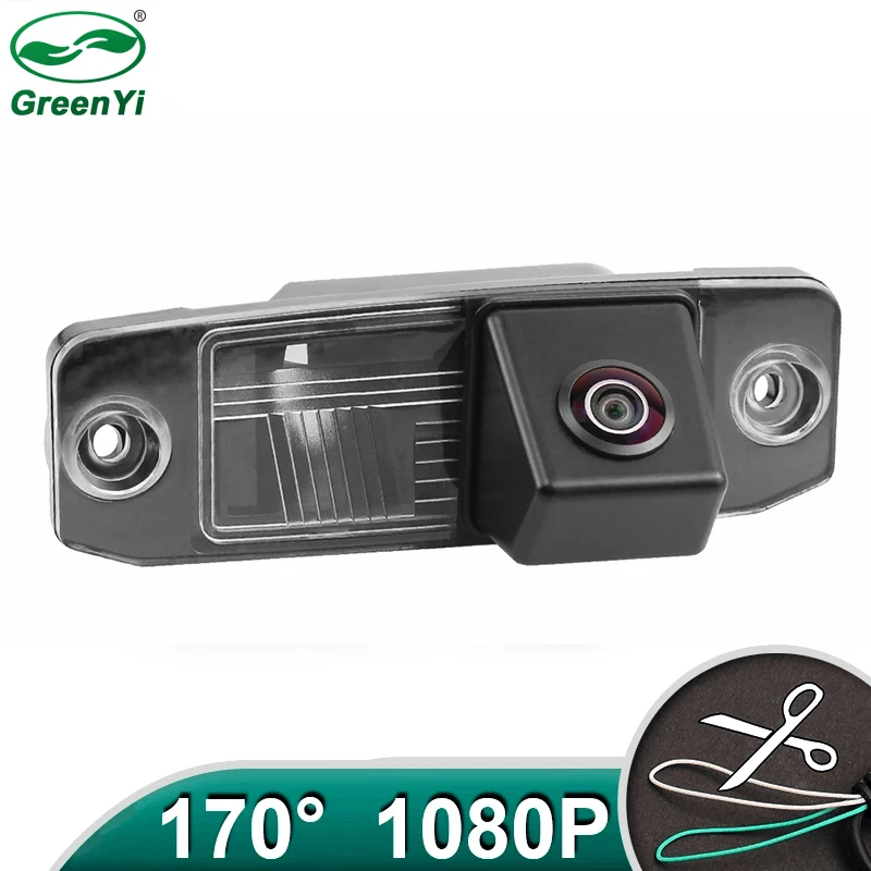 HD AHD 1080P 170 Deg Fisheye Lens Vehicle Reverse Backup Rear View Camera For Hyundai Kia Sorento Sportage Carens Ceed | Автомобили и