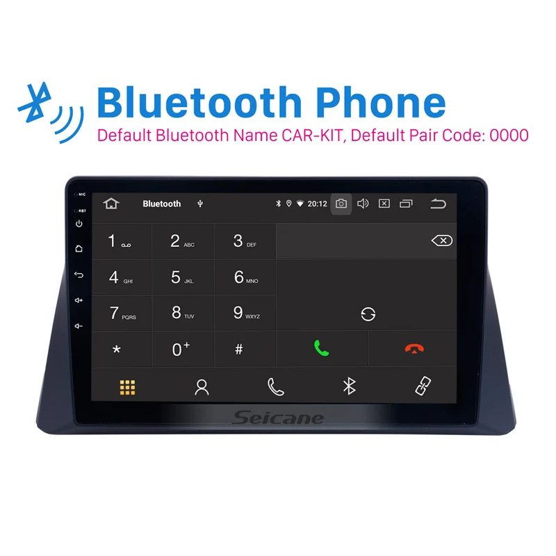 Sale Seicane Android 9.0 10.1 inch for 2008-2013 Honda Accord 8 Car GPS Navigation Auto Radio Unit Player support DVR TPMS OBD2 1