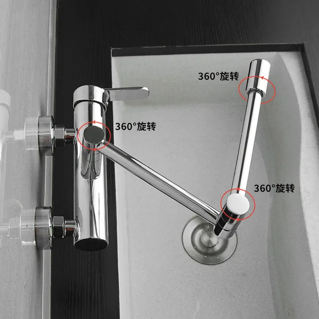 Rubinetto Per Pentole Nero - Braccio Pieghevole | Per Cucina Professionale - Foto 11