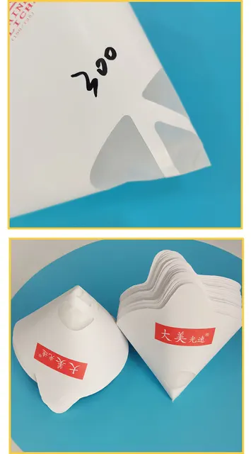 Filtri Per Vernice 100 Pezzi - Carte Filtro Con Imbuti Silicone Per Pittura E Resine - Foto 2