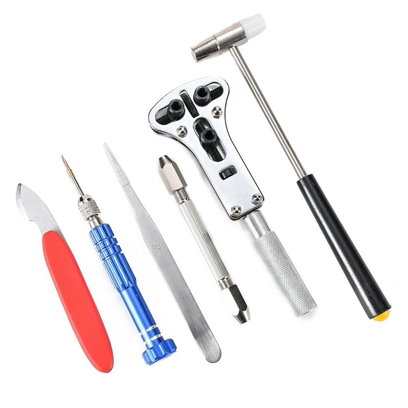 Профессиональные часы набор инструментов для ремонта инструмент для часов набор часов открывалка для часов пружинный шток набор
