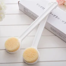 Полотенце в японском стиле, полезное изделие, мягкая щетка для ванны из натуральной щетины с длинной ручкой, банное полотенце, нейлоновая вата, Щетка массажная ванна, полотенце B
