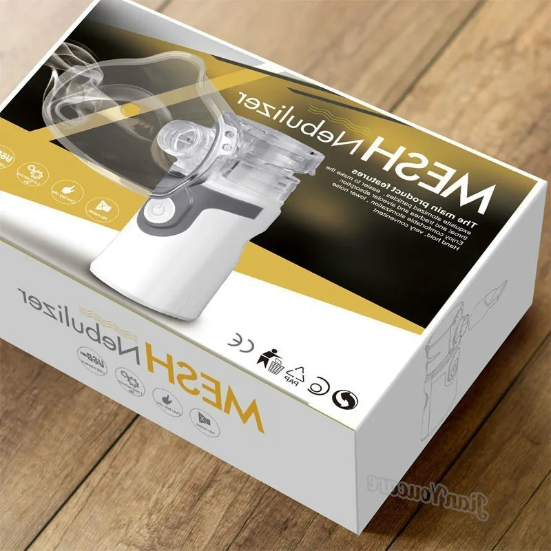JYouCare портативный вдох небулайзер атомизатор сетки ручной тихий inalador autoclean nebulizador взрослых Automizer ингалятор для детей