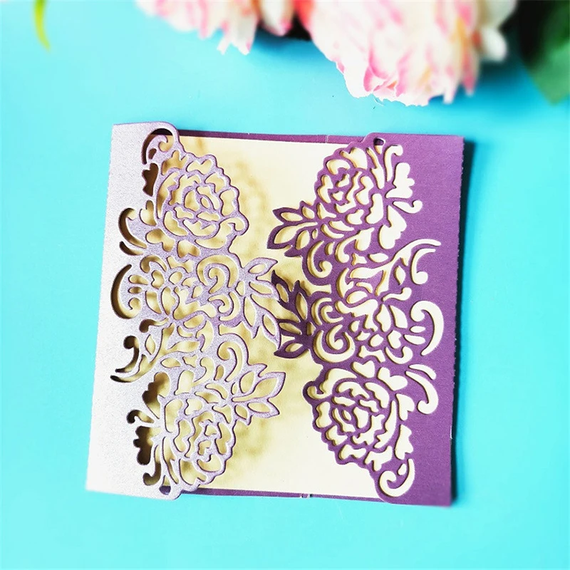  Flower Edge Die Cuts for Wedding invitation Metal Cutting Dies Scrapbooking New 2019 Handmaking Car - 4000091265456