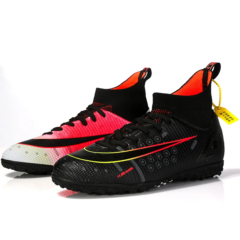 Zapatos de fútbol de gran oferta para hombre, botines de fútbol antideslizantes para exteriores FG/TF, zapatos de deportivas de deporte Unisex, | - AliExpress
