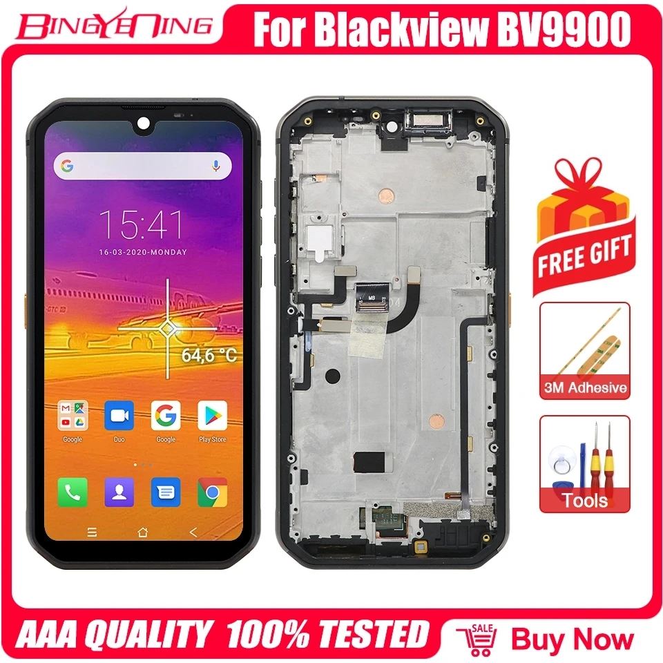 Pack De 6 Protectores De Pantalla Para BLACKVIEW R3 - Transparentes Y Anti-huellas