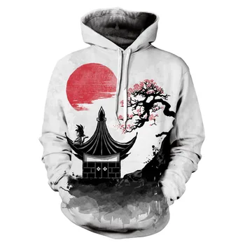 

Newest Anime Print Dragon Ball Z 3D Hoodie Men/Women Brand Sweatshirt Dragonball Z child Goku Pocket Hooded Fashion Streetwear
