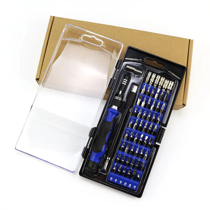 

63 in1 Multi-function Screwdriver Mobile Phone Repair Tool Set Hand Tools Repair Disassemble Tool CR-V Material For Phone Etc