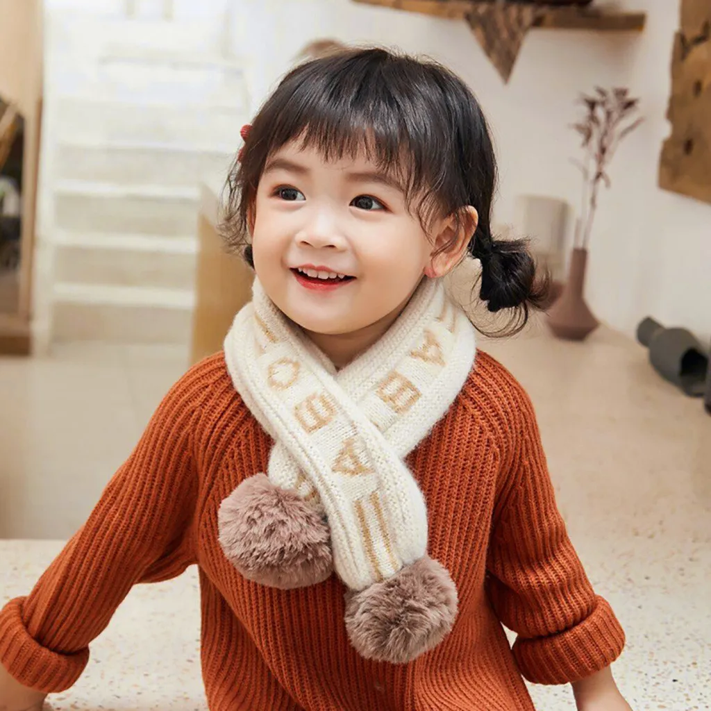 Новинка года; сезон осень-зима; красивый шарф в стиле пэчворк для маленьких мальчиков и девочек; теплые трикотажные шарфы; вязаный шарф-хомут;# pingyou