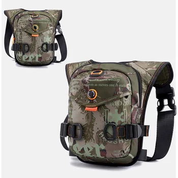

Waterproof Multifunctional Chest Pack Adjustable Strap Thigh Sports Motorcycle Waist Nylon Casual Men Shoulder Bag Outdoor