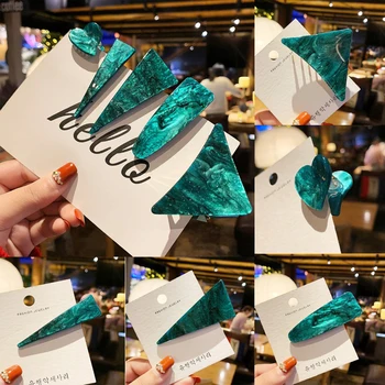 

2019 New Cool Acetic Acid Girls Women Barrette Headdress Headwear hair pins Barrettes Hair Clip Hairgrips Hair Accessories