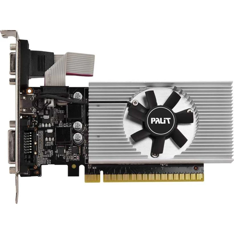 Видеокарта PALIT nVidia GeForce GT 730 PA GT730K 2GD5 2Гб GDDR5 Low Profile Bulk [ne5t7300hd46 2087f bulk]|Графические