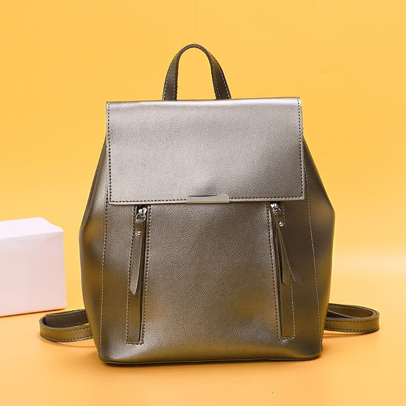 Женские рюкзаки, одноцветные женские Школьные Рюкзаки Mochilas, женские кожаные рюкзаки, высокое качество, Женские винтажные рюкзаки, Новинка