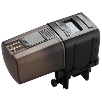 

Aquarium Automatic Feeder, Automatic Fish Food Dispenser, Electronic Timer Feeder, Four Times with Liquid Crystal Display